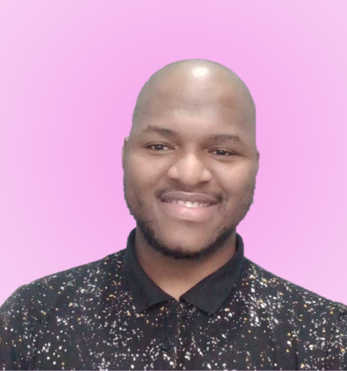 Tshepo at work